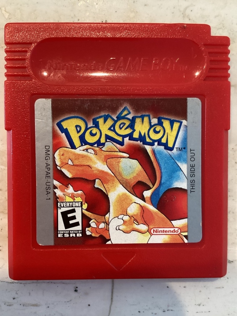 Pokemon Red Version Nintendo Gameboy Game Authentic Saves Tested Working